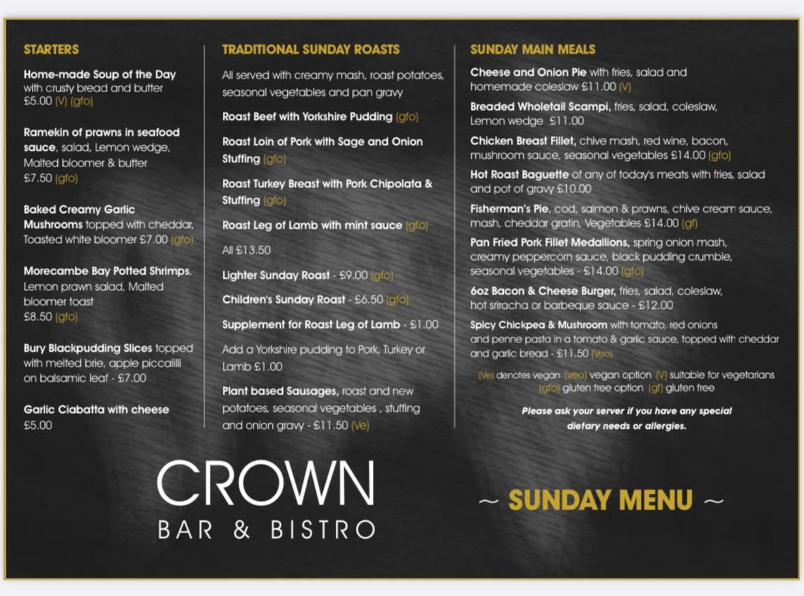 The Crown Hotel Morecambe Εξωτερικό φωτογραφία