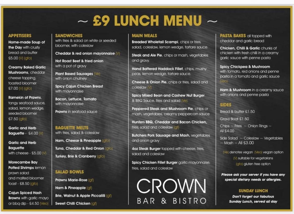 The Crown Hotel Morecambe Εξωτερικό φωτογραφία