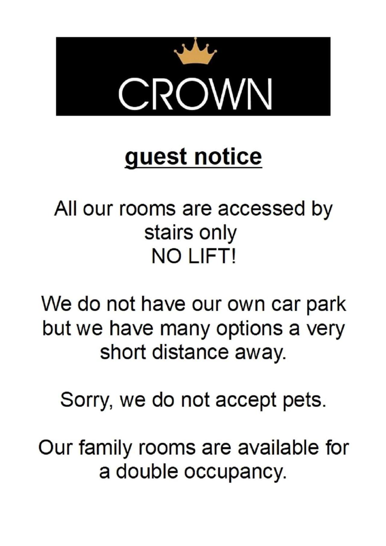 The Crown Hotel Morecambe Εξωτερικό φωτογραφία